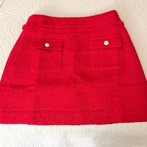 NWT J.Crew Maritime tweed skirt